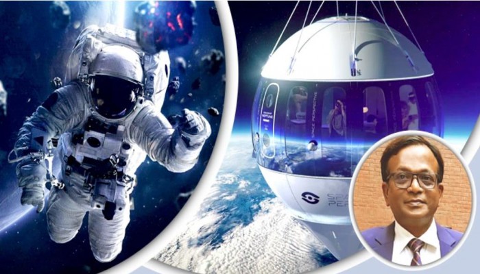 মহাকাশে বেড়াতে যাবেন?