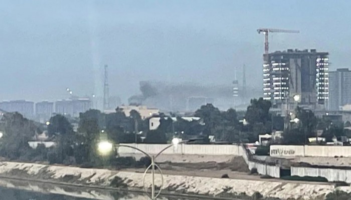 বাগদাদে মার্কিন দূতাবাসে ক্ষেপণাস্ত্র ও ড্রোন হামলা